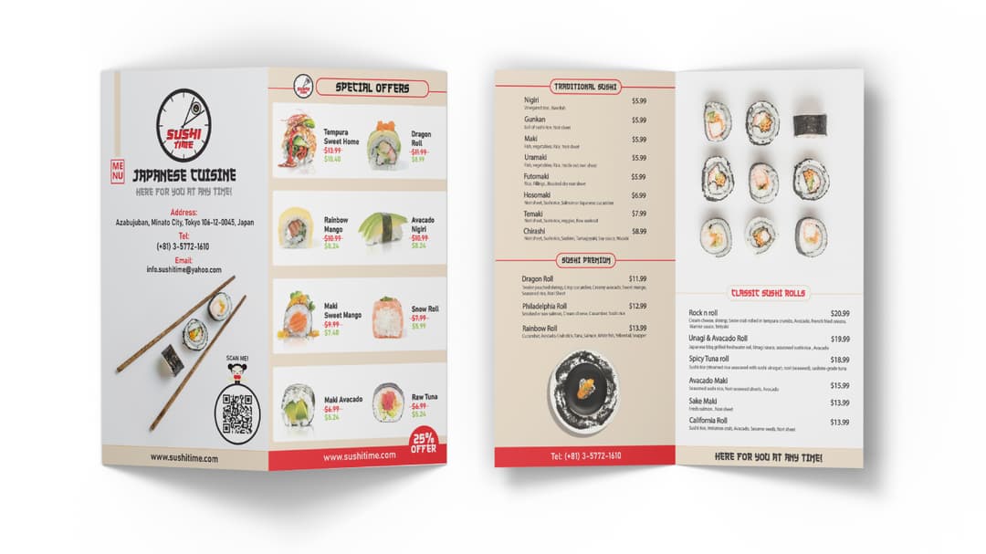 طراحی بروشور و کارت ویزیت